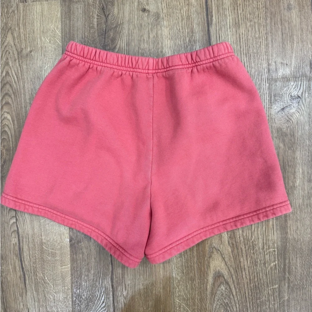 Aritzia Sweatfleece in Warm Coral - Picture 4 of 4